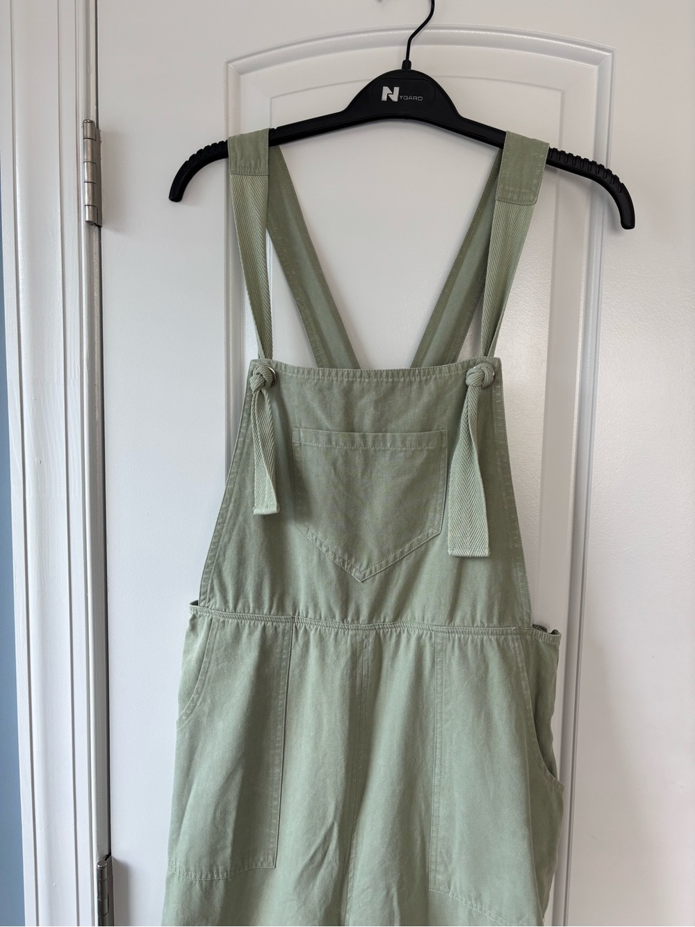 &merci Olive Green 100% Heavy Cotton Overalls - Women Pants & Jumpsuits